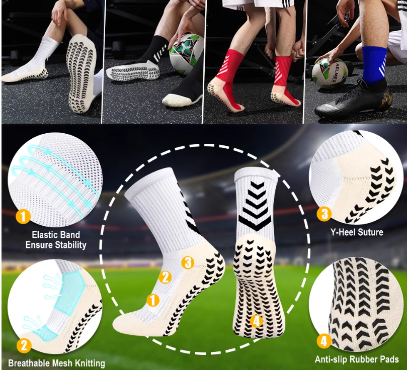 Slip-Resistant Training Socks
